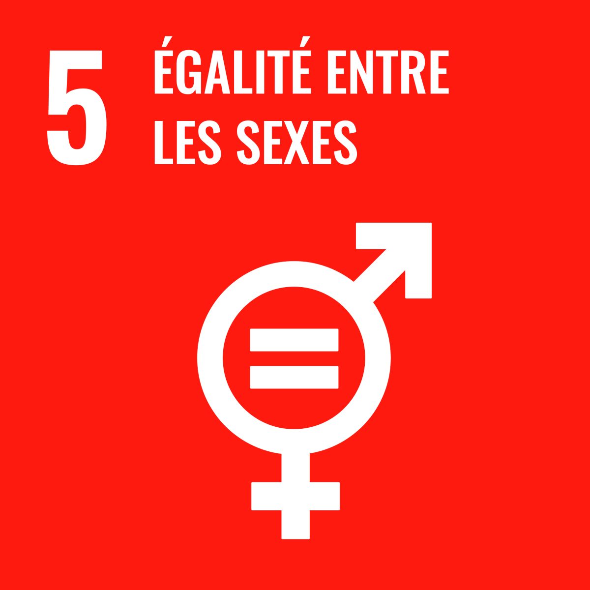 Objectif 5 : Égalité entre les sexes